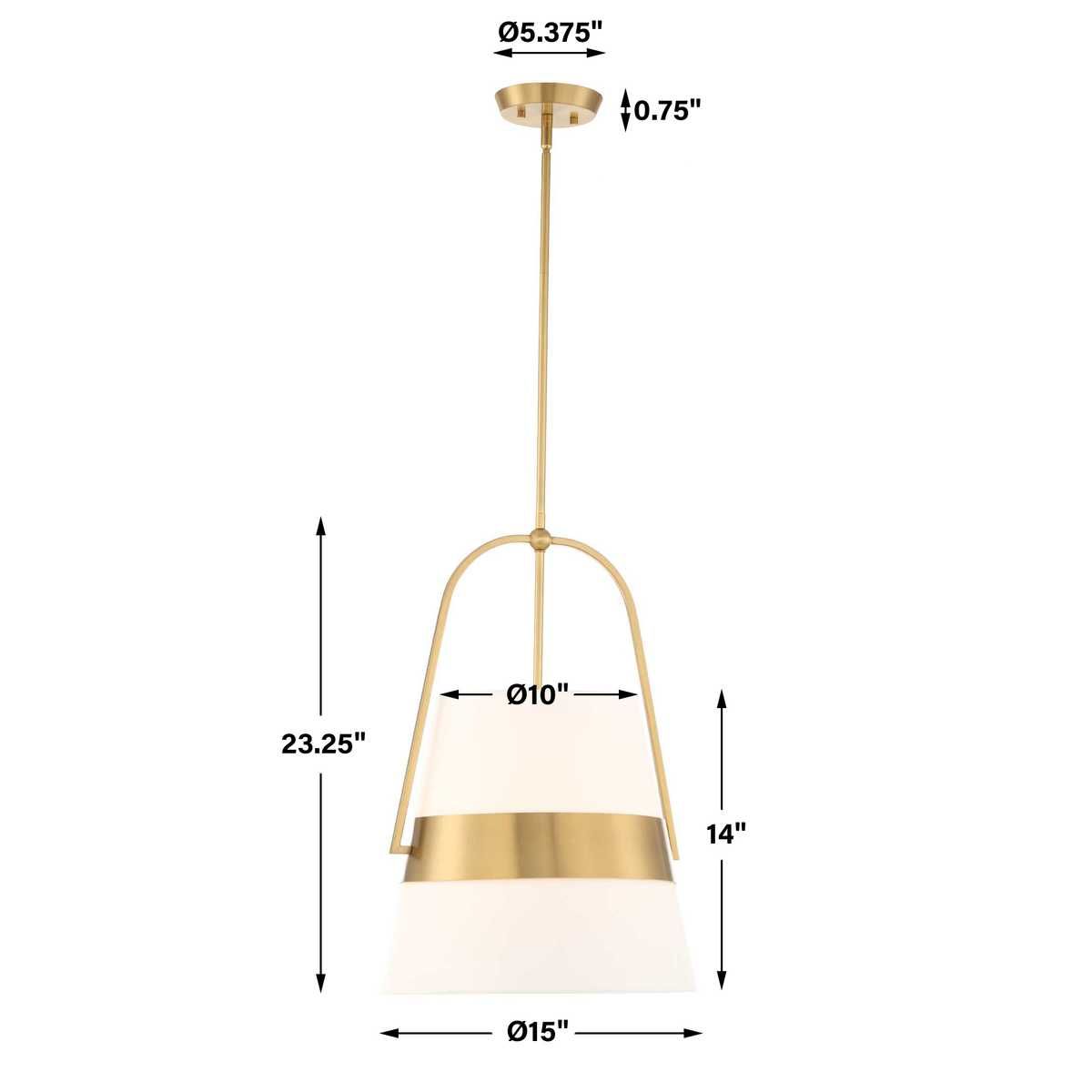 Harness, 1 Lt Pendant - stylish pendant lights for interiors | Image 12 | InSTYLE Home & Rugs
