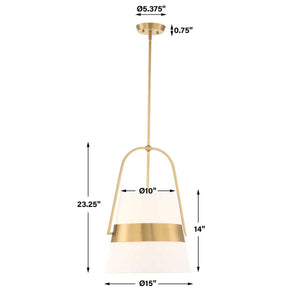 Harness, 1 Lt Pendant - stylish pendant lights for interiors | Image 12 | InSTYLE Home & Rugs