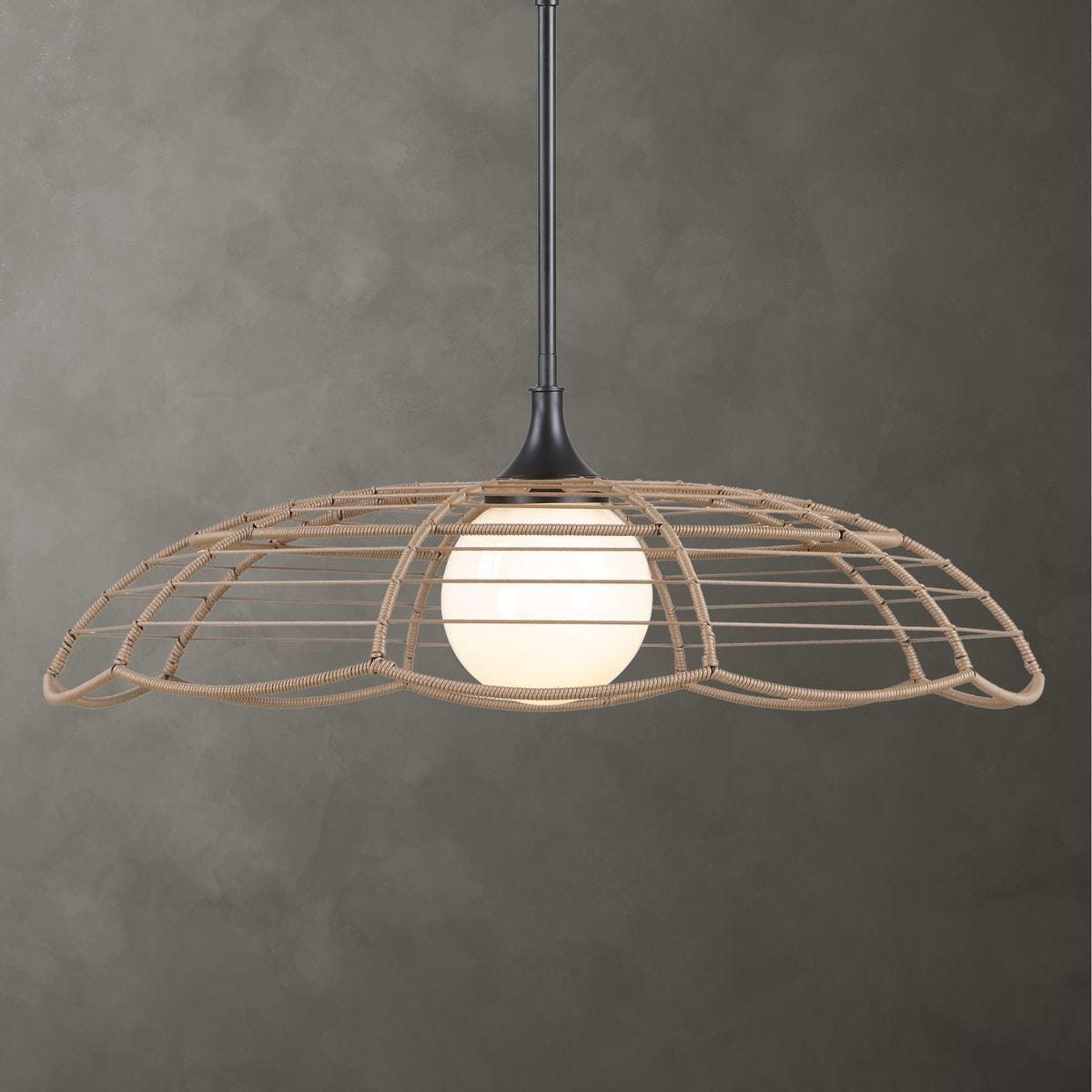 Lakeside, 1 Lt Indoor-Outdoor Pendant - stylish pendant lights for interiors | Image 1 | InSTYLE Home & Rugs