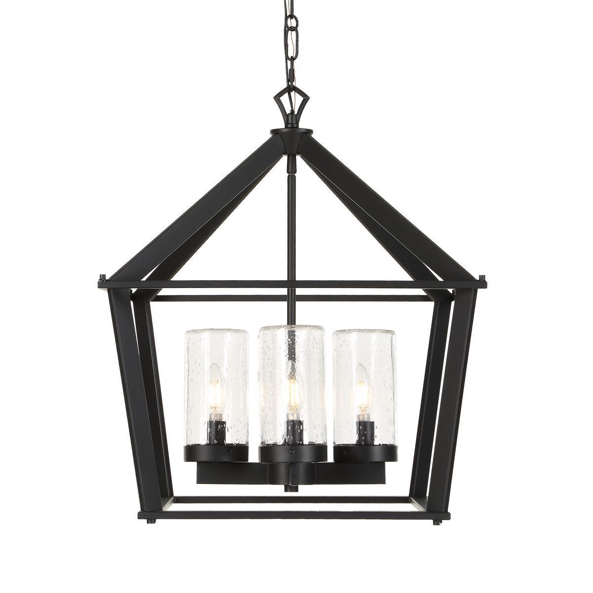 Evanston, 4 Lt Indoor-Outdoor Pendant - stylish pendant lights for interiors | Image 2 | InSTYLE Home & Rugs