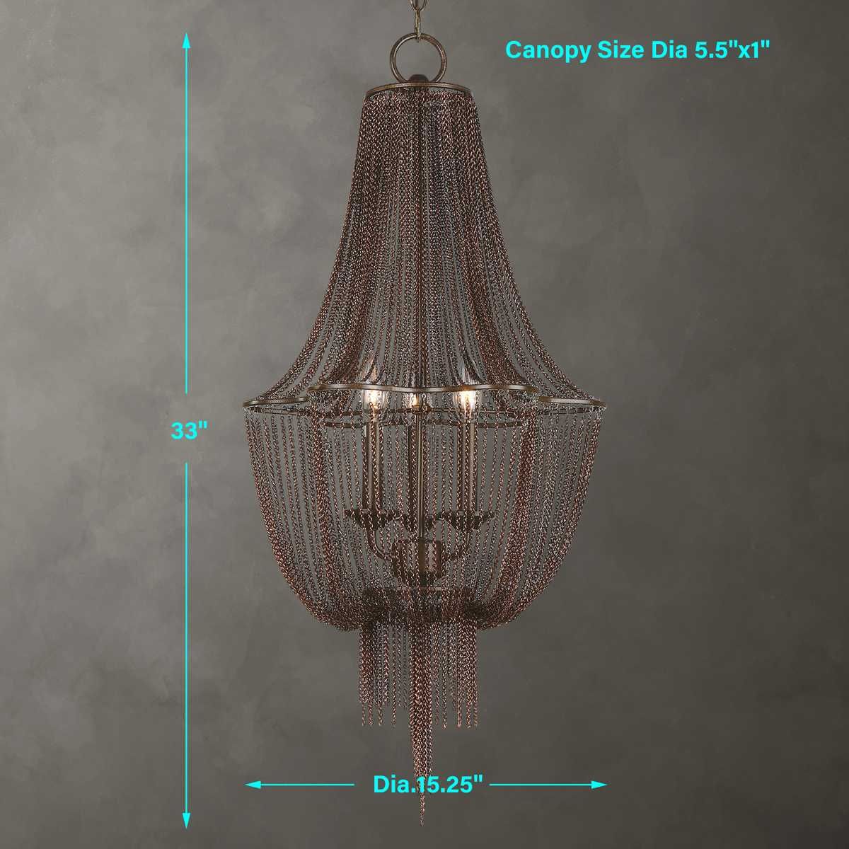 Lezzeno, 3 Lt Chandelier - from table lamps to chandeliers and floor lamps | Image 4 | InSTYLE Home & Rugs