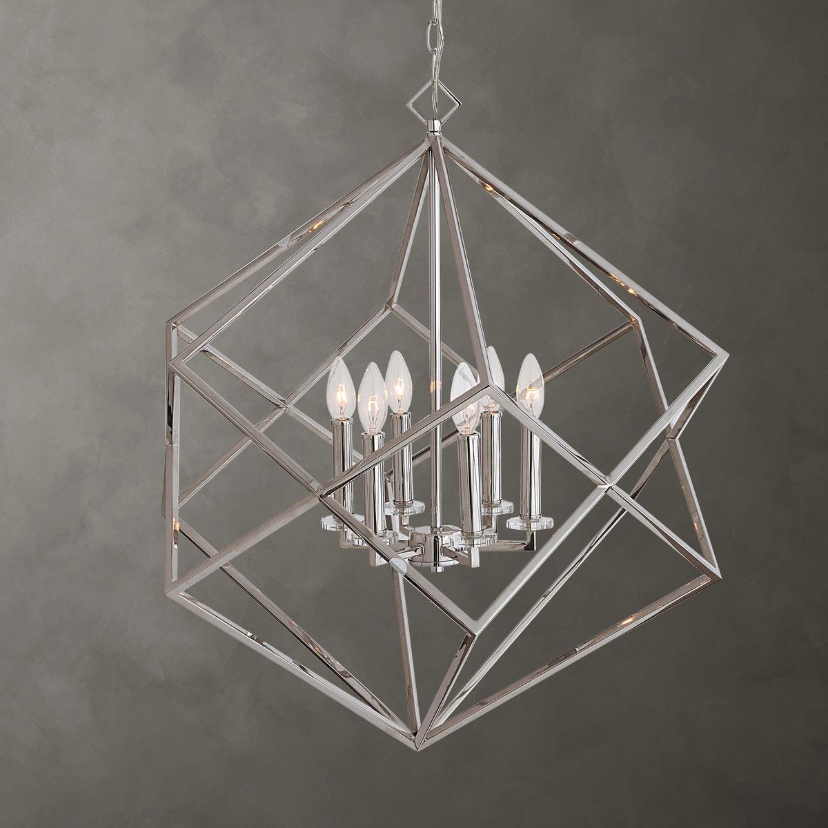 Euclid, 6 Lt Pendant - energy-efficient and stylish designs | Image 2 | InSTYLE Home & Rugs