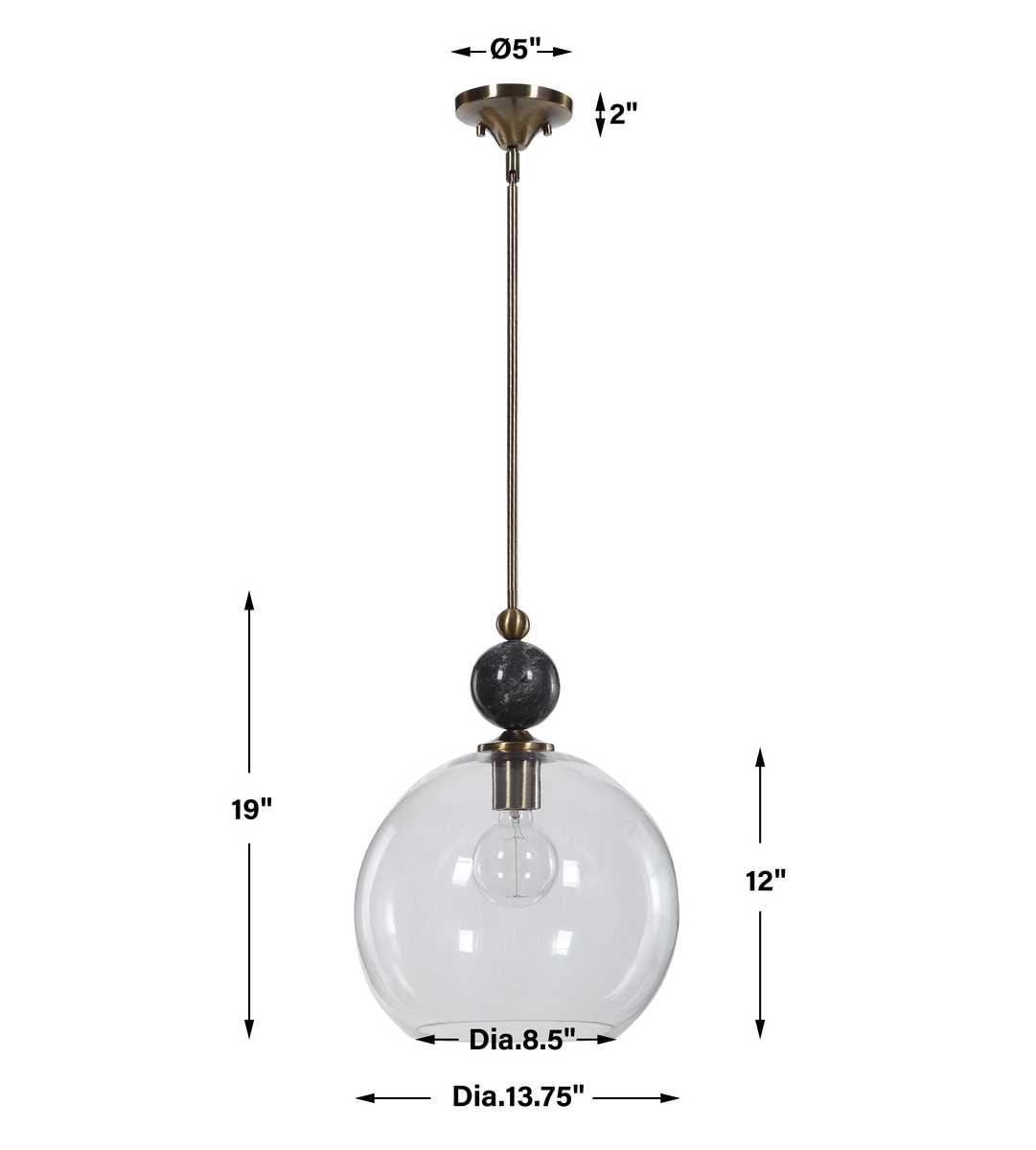 Mendota, 1 Lt Pendant - wide variety of lighting fixtures for every room | Image 8 | InSTYLE Home & Rugs