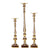 XC-22372G/73G/74G Gold Candle Holder