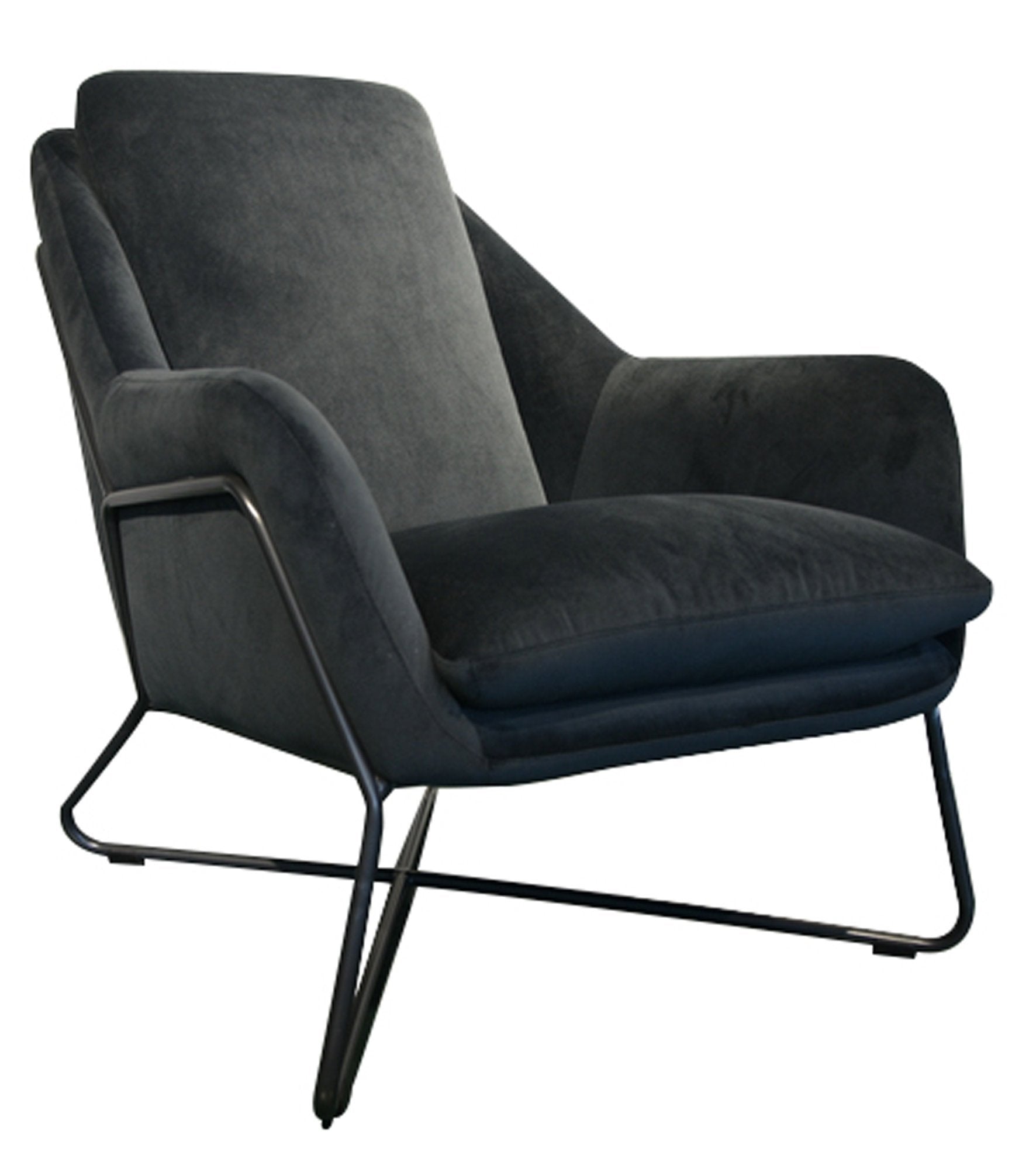 Romeo Lounge Chair - perfect for casual unwinding | Image 1 | InSTYLE Home & Rugs