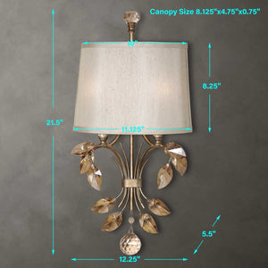 Alenya, 2 Lt Sconce - from table lamps to chandeliers and floor lamps | Image 3 | InSTYLE Home & Rugs