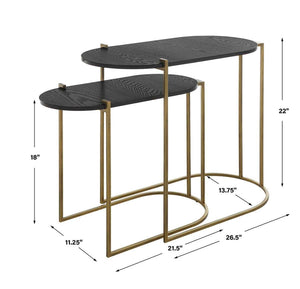 Aztec Nesting Tables, S/2 - functional design with style | Image 9 | InSTYLE Home & Rugs