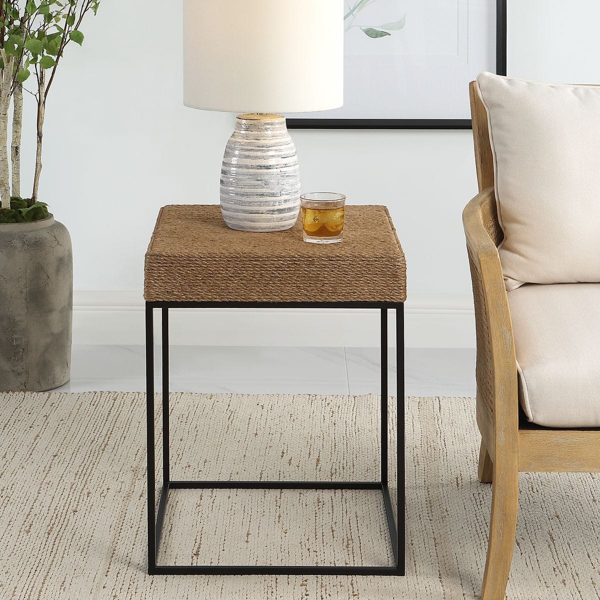 Laramie Accent Table - small accent table with storage for a clutter-free space | Image 5 | InSTYLE Home & Rugs