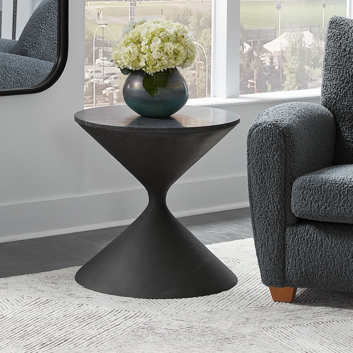 Time's Up Side Table - perfect for holding drinks, lamps, and other essentials | Image 4 | InSTYLE Home & Rugs