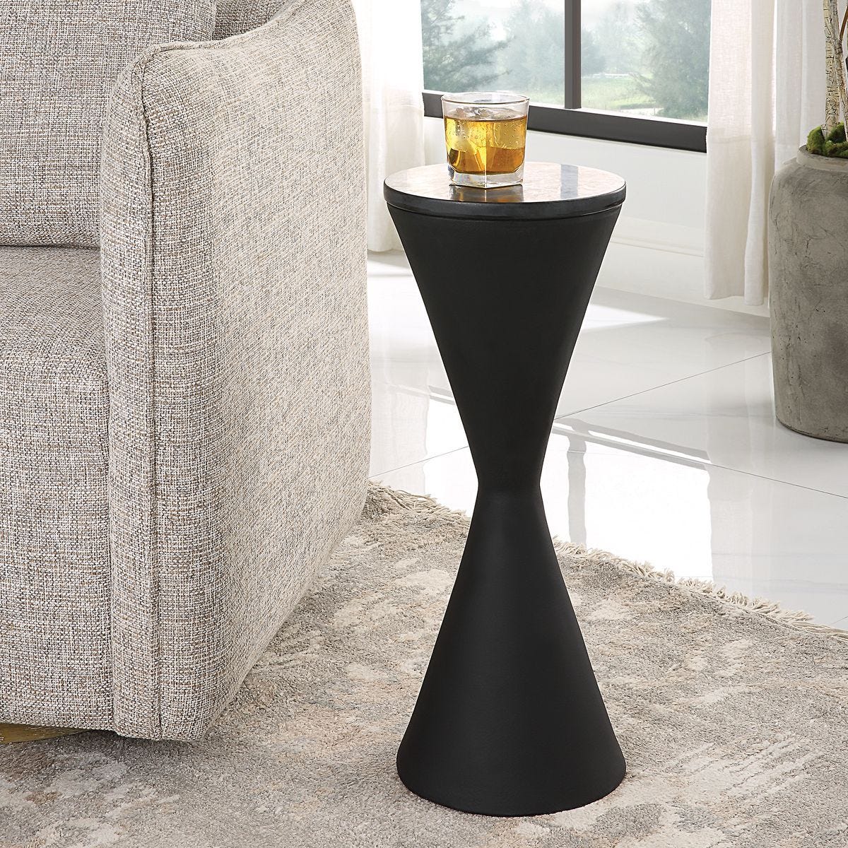 Time's Up Drink Table - functional design with style | Image 1 | InSTYLE Home & Rugs