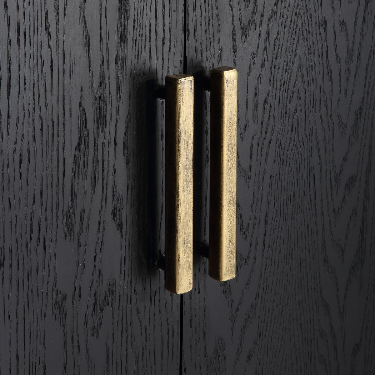 Front Range 2 Door Cabinet, Black - perfect storage for drinks and glassware | Image 6 | InSTYLE Home & Rugs