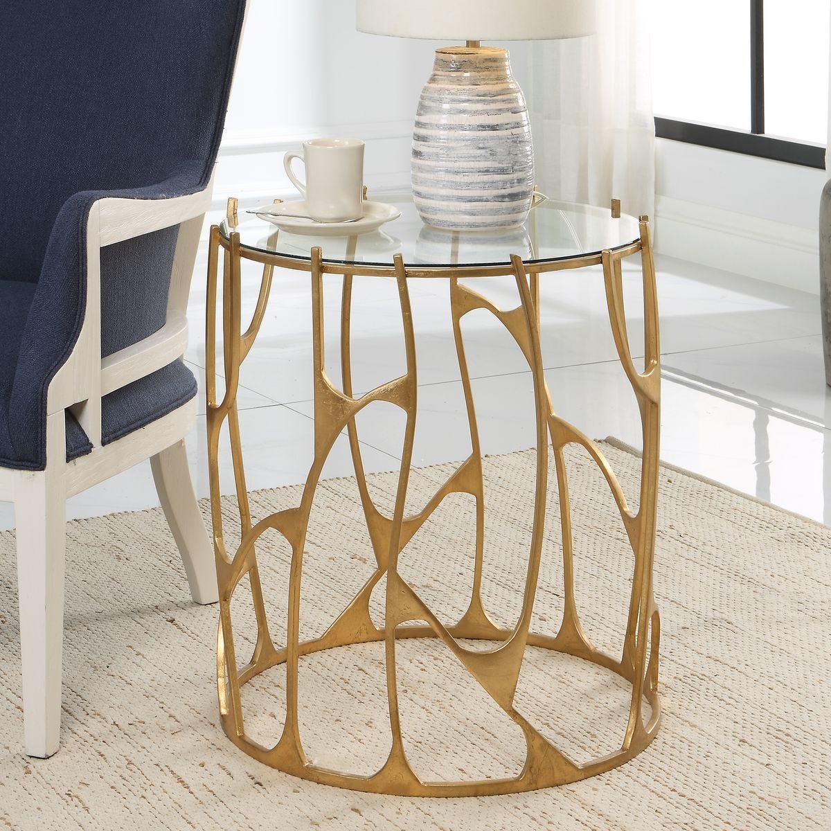 Ritual Side Table - perfect for holding drinks, lamps, and other essentials | Image 1 | InSTYLE Home & Rugs