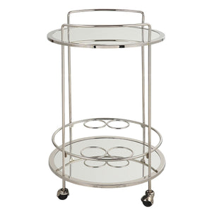 Spritz Bar Cart - compact bar cart for small spaces and home entertainment | Image 4 | InSTYLE Home & Rugs