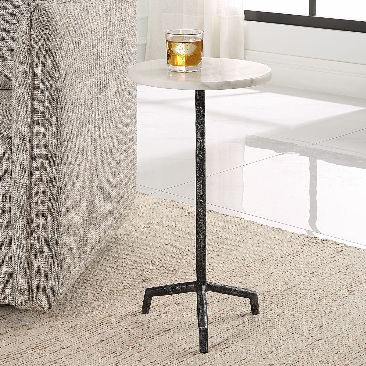 Puritan Drink Table - contemporary end table for sofas | Image 1 | InSTYLE Home & Rugs