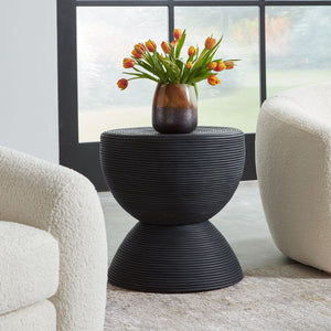 Bongo Side Table, Black - chic and functional side table for your living room | Image 4 | InSTYLE Home & Rugs