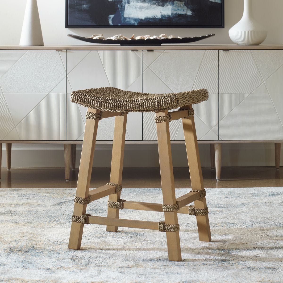 Everglade Counter Stool - ergonomic design for comfort | Image 1 | InSTYLE Home & Rugs