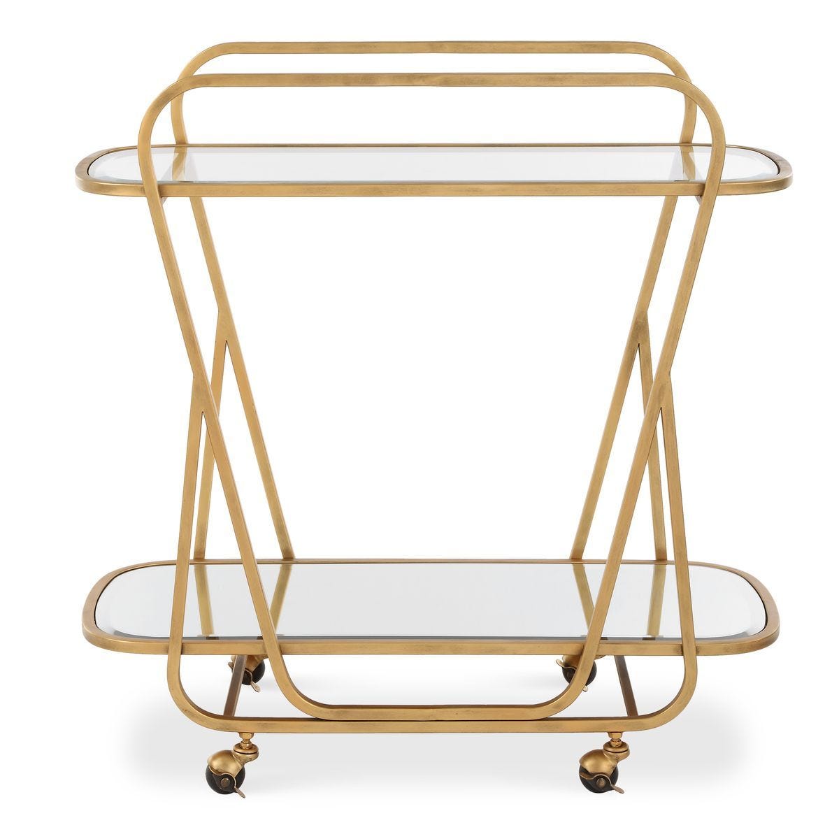 Swain Serving Cart - eye-catching art pieces to enhance your home design | Image 2 | InSTYLE Home & Rugs