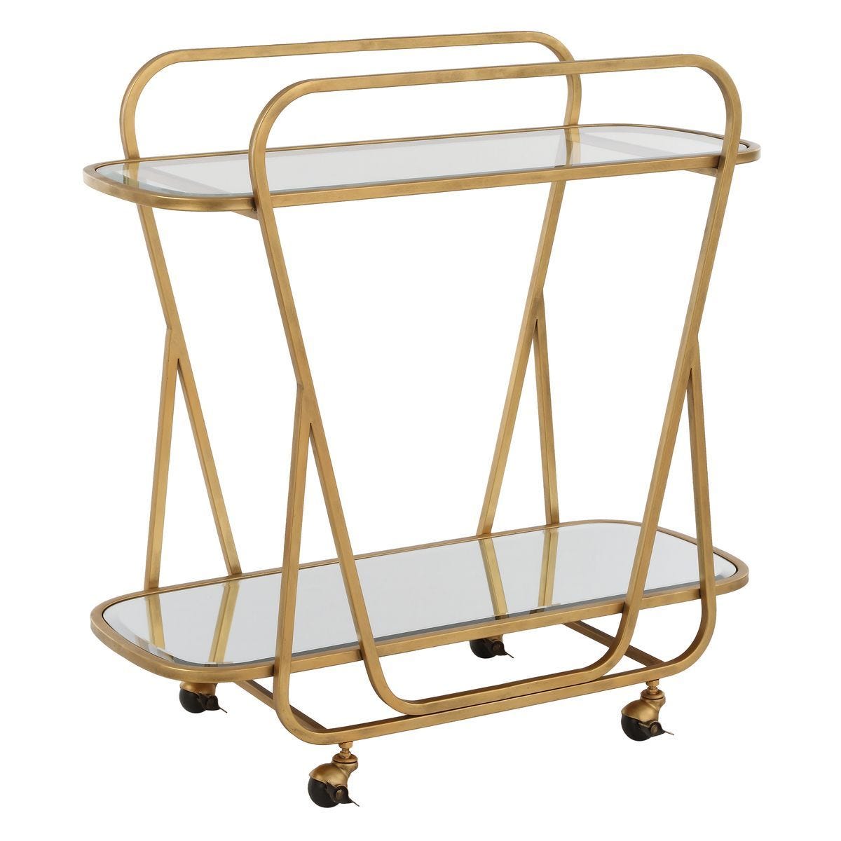 Swain Serving Cart - eye-catching art pieces to enhance your home design | Image 4 | InSTYLE Home & Rugs