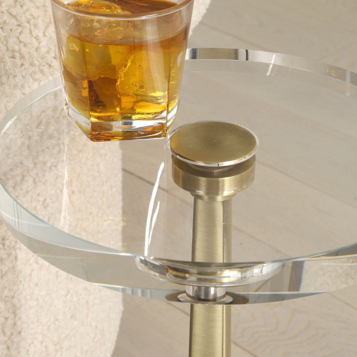 Groove Drink Table - accent tables for living rooms | Image 4 | InSTYLE Home & Rugs