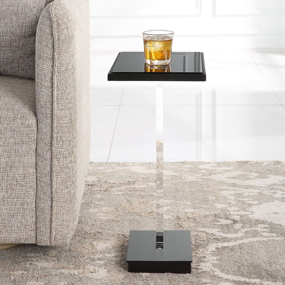 Angle Accent Table - chic accent table for contemporary home interiors | Image 10 | InSTYLE Home & Rugs