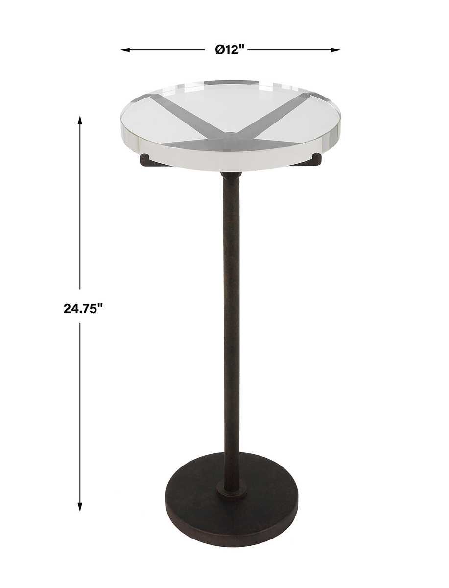 Forge Accent Table - small accent table with storage for a clutter-free space | Image 6 | InSTYLE Home & Rugs