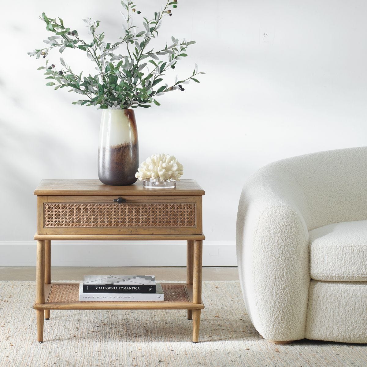 Coast Side Table, Natural - available in a variety of materials and styles | Image 1 | InSTYLE Home & Rugs