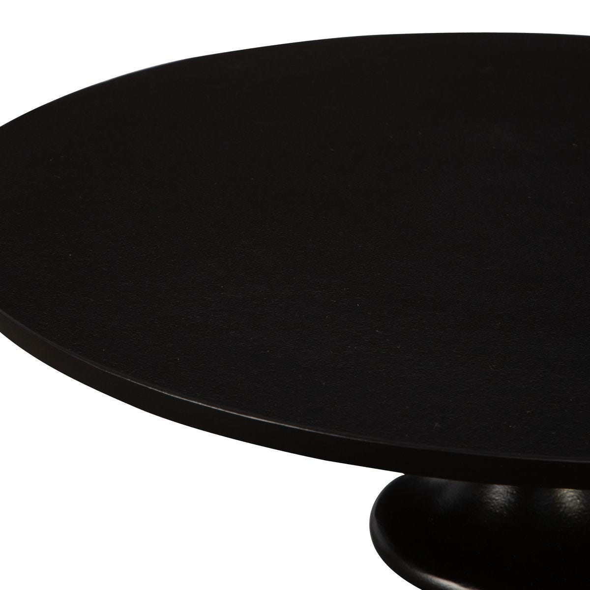 Flight Accent Table, Black - functional accent table with unique design for any room | Image 3 | InSTYLE Home & Rugs