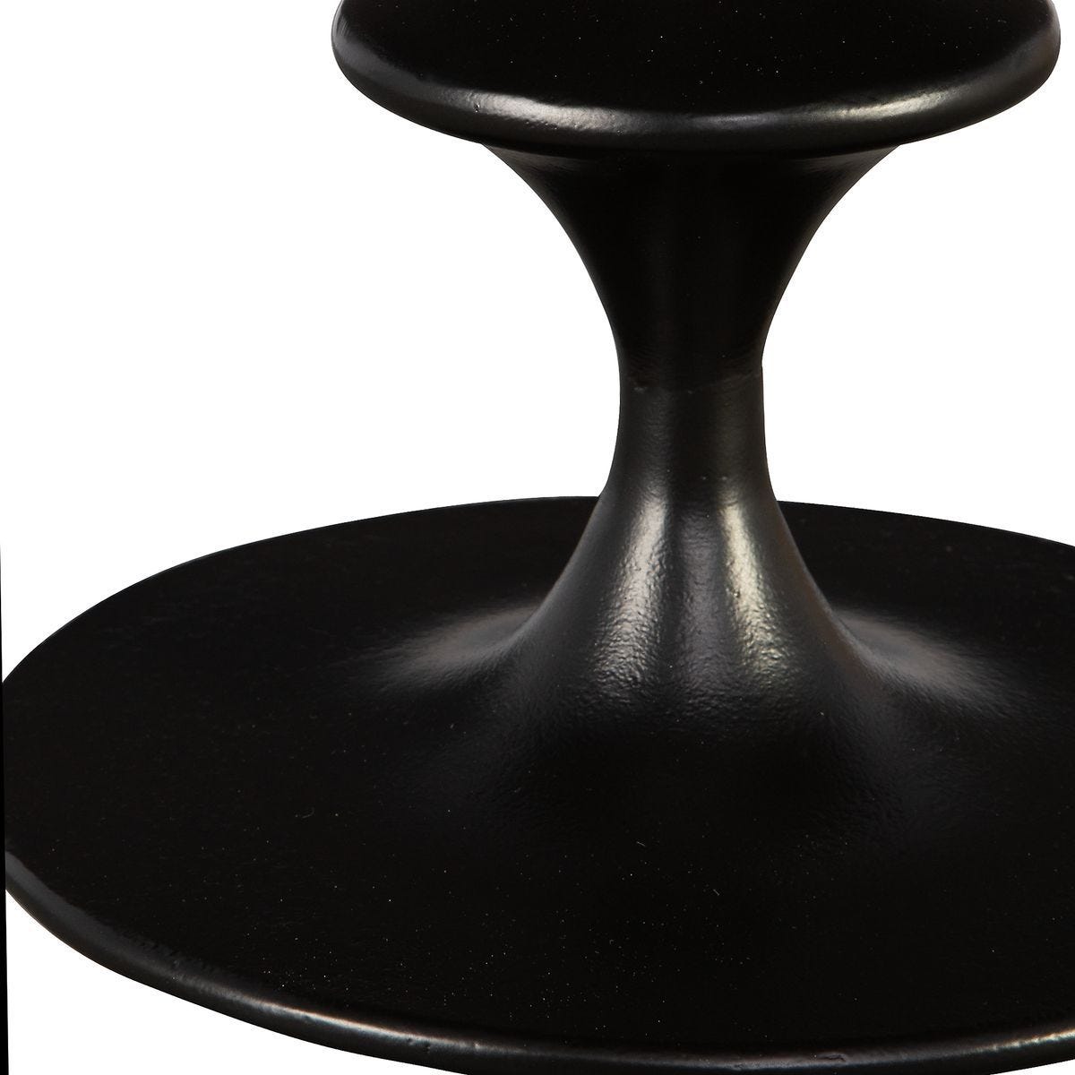Flight Accent Table, Black - functional accent table with unique design for any room | Image 4 | InSTYLE Home & Rugs