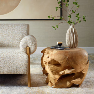 Sola Side Table, Bleached - chic and functional side table for your living room | Image 1 | InSTYLE Home & Rugs