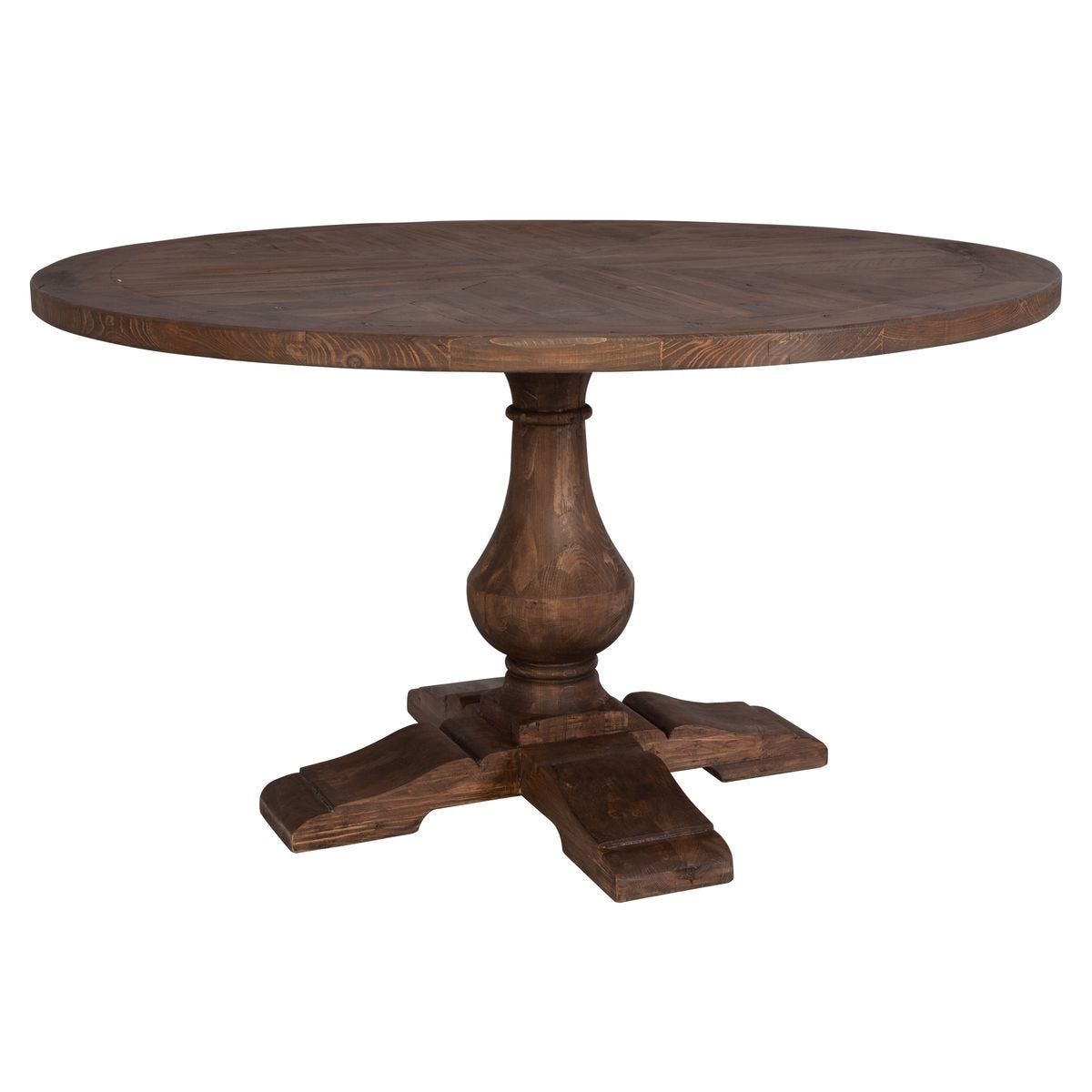 Stratford Round Dining Table, 2 Cartons - perfect for family meals | Image 3 | InSTYLE Home & Rugs