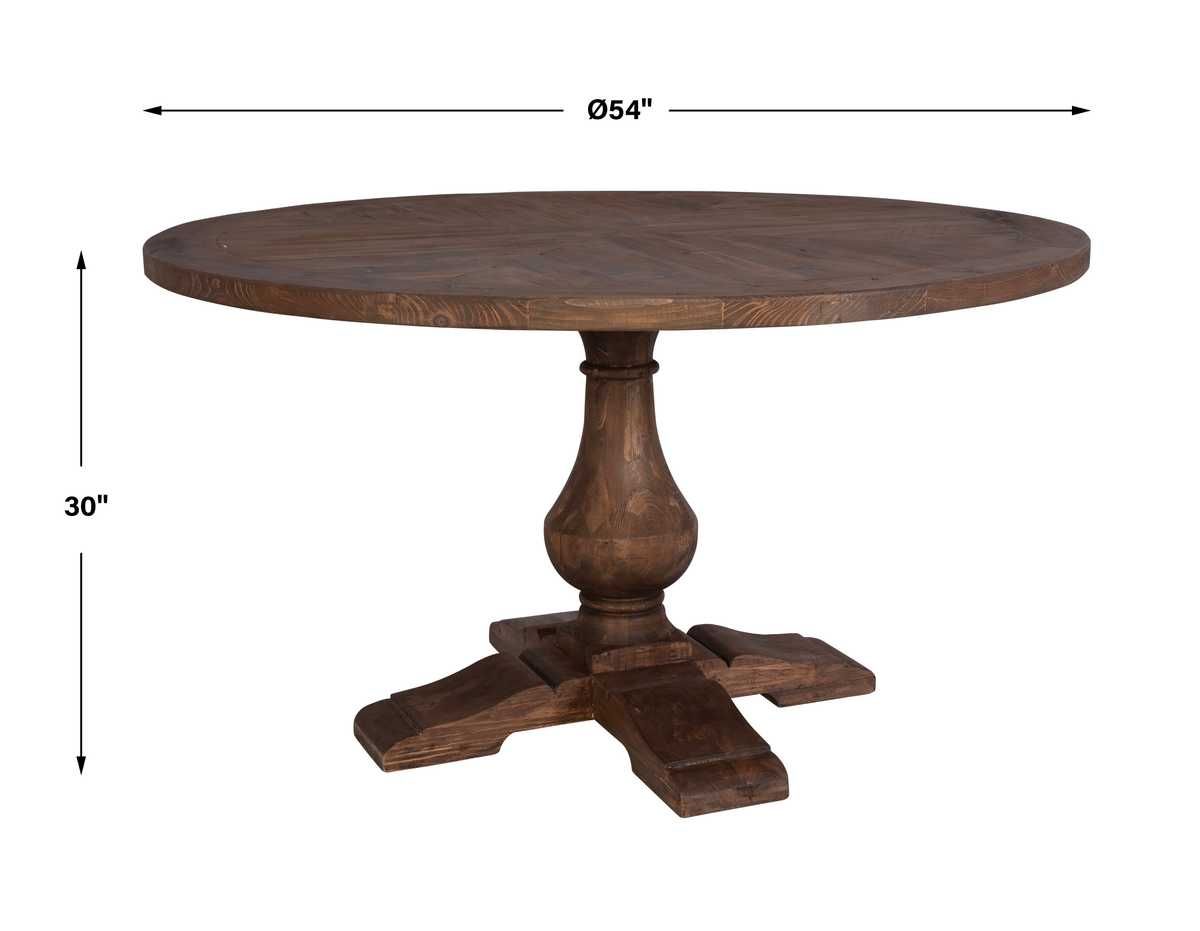 Stratford Round Dining Table, 2 Cartons - perfect for family meals | Image 6 | InSTYLE Home & Rugs