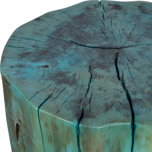 Habitat Accent Stool, Blue - compact and stylish design | Image 6 | InSTYLE Home & Rugs