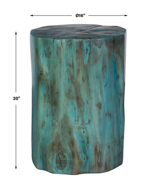 Habitat Accent Stool, Blue - compact and stylish design | Image 8 | InSTYLE Home & Rugs
