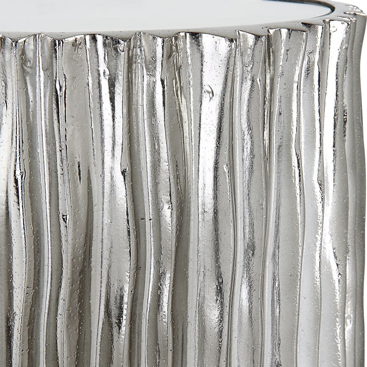 Echo Drink Table, Nickel - functional design with style | Image 6 | InSTYLE Home & Rugs