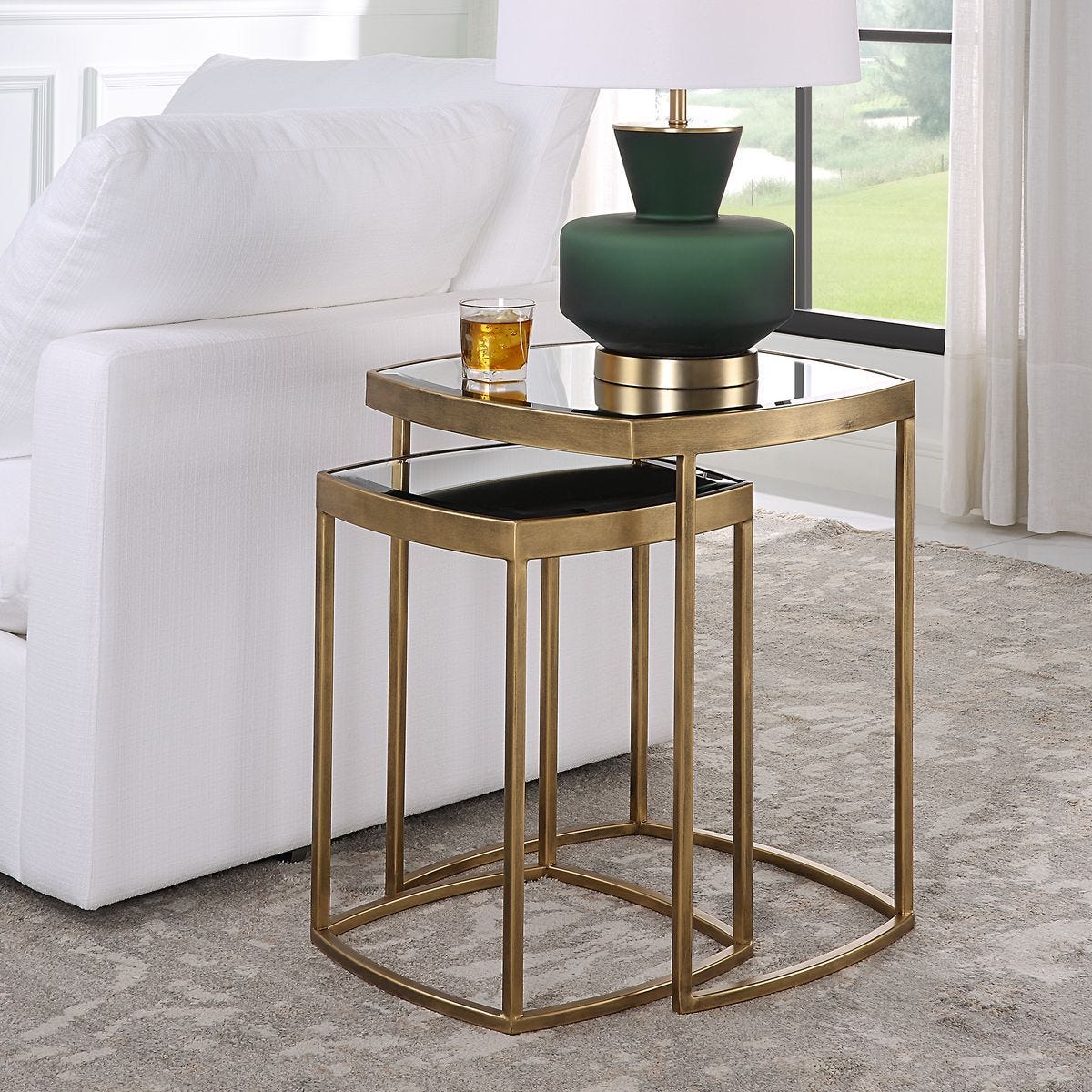 Vista Nesting Tables, S/2 - functional design with style | Image 3 | InSTYLE Home & Rugs