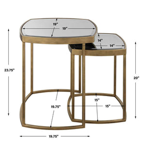 Vista Nesting Tables, S/2 - functional design with style | Image 8 | InSTYLE Home & Rugs