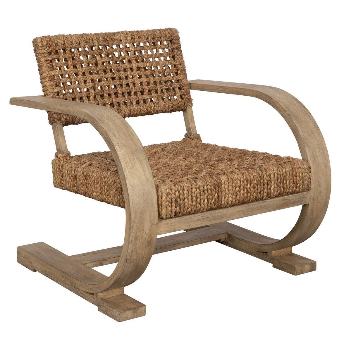 Rehema Accent Chair, Driftwood - compact accent chair for adding personality to any room | Image 3 | InSTYLE Home & Rugs