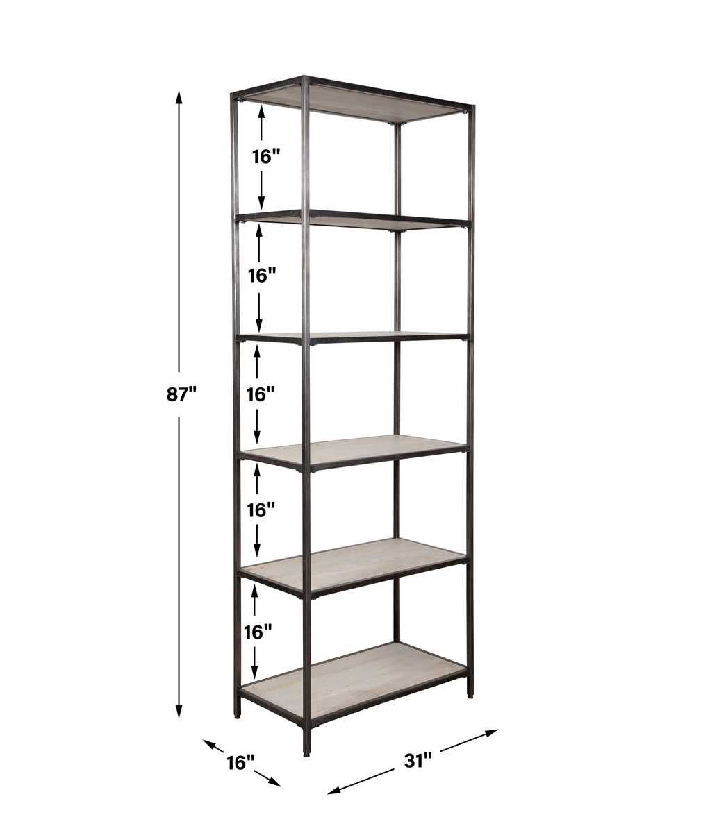 Baldwin Etagere, 2 CARTONS - versatile etagere to organize and elevate any room | Image 6 | InSTYLE Home & Rugs