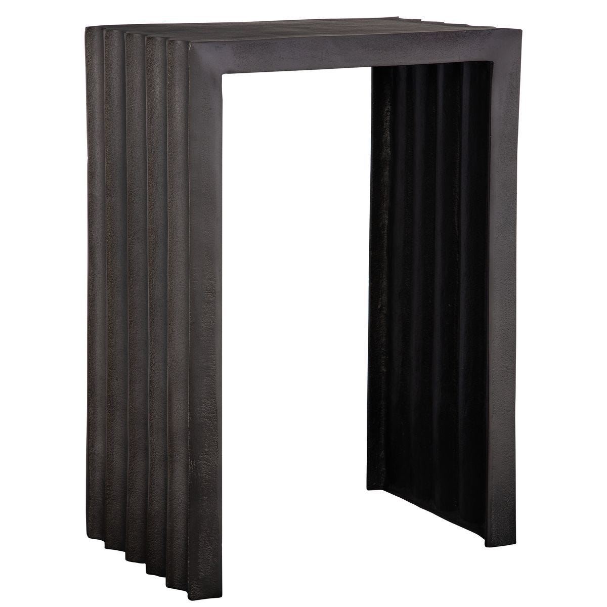 In The Groove Accent Table - small accent table with storage for a clutter-free space | Image 4 | InSTYLE Home & Rugs
