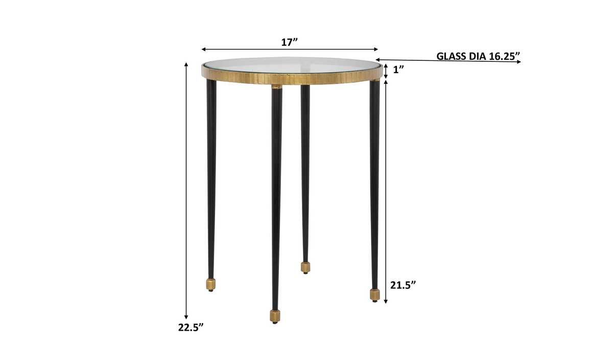 Stiletto Side Table - chic and functional side table for your living room | Image 5 | InSTYLE Home & Rugs