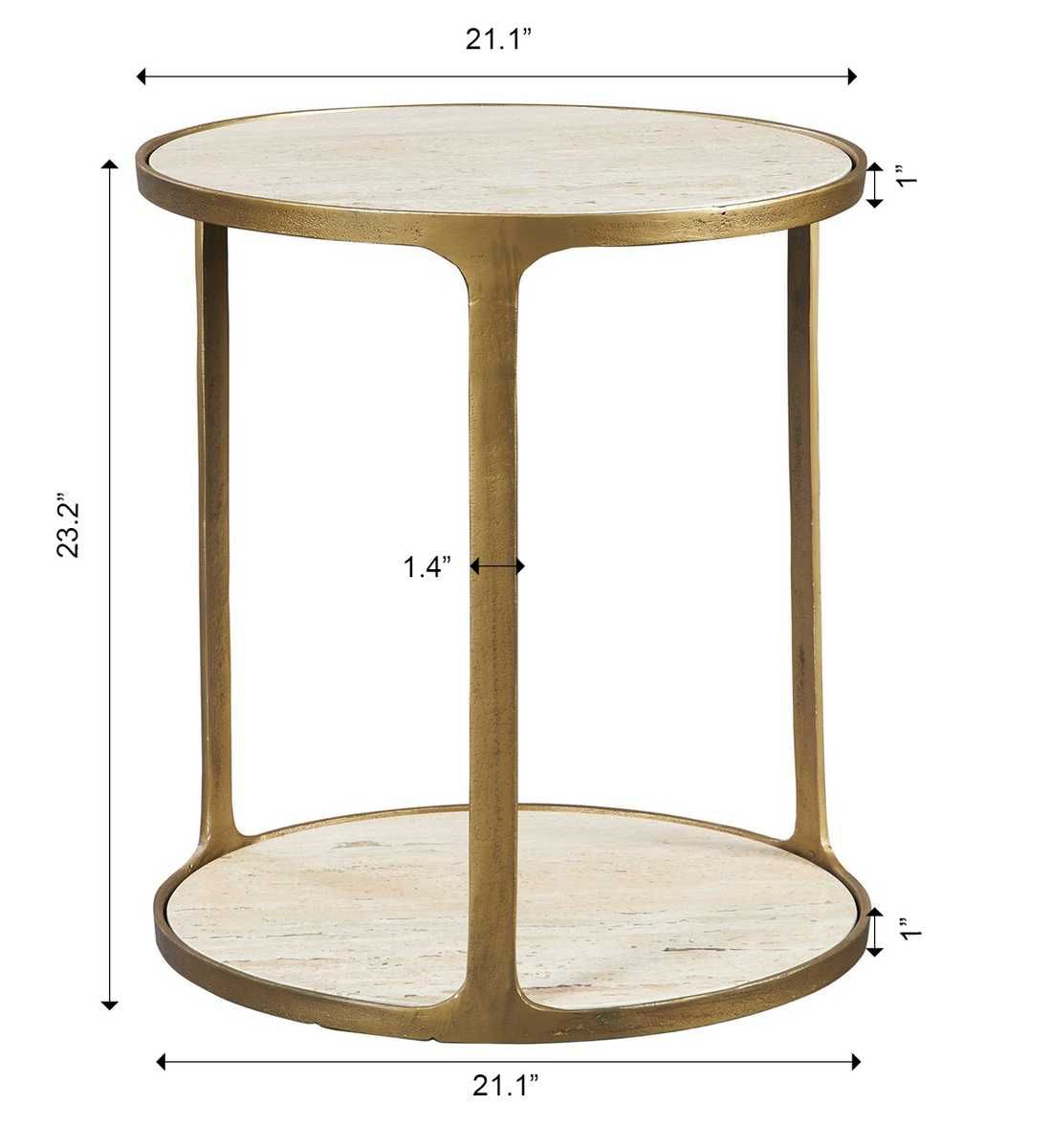 Clench Side Table, 2 Cartons - available in a variety of materials and styles | Image 5 | InSTYLE Home & Rugs