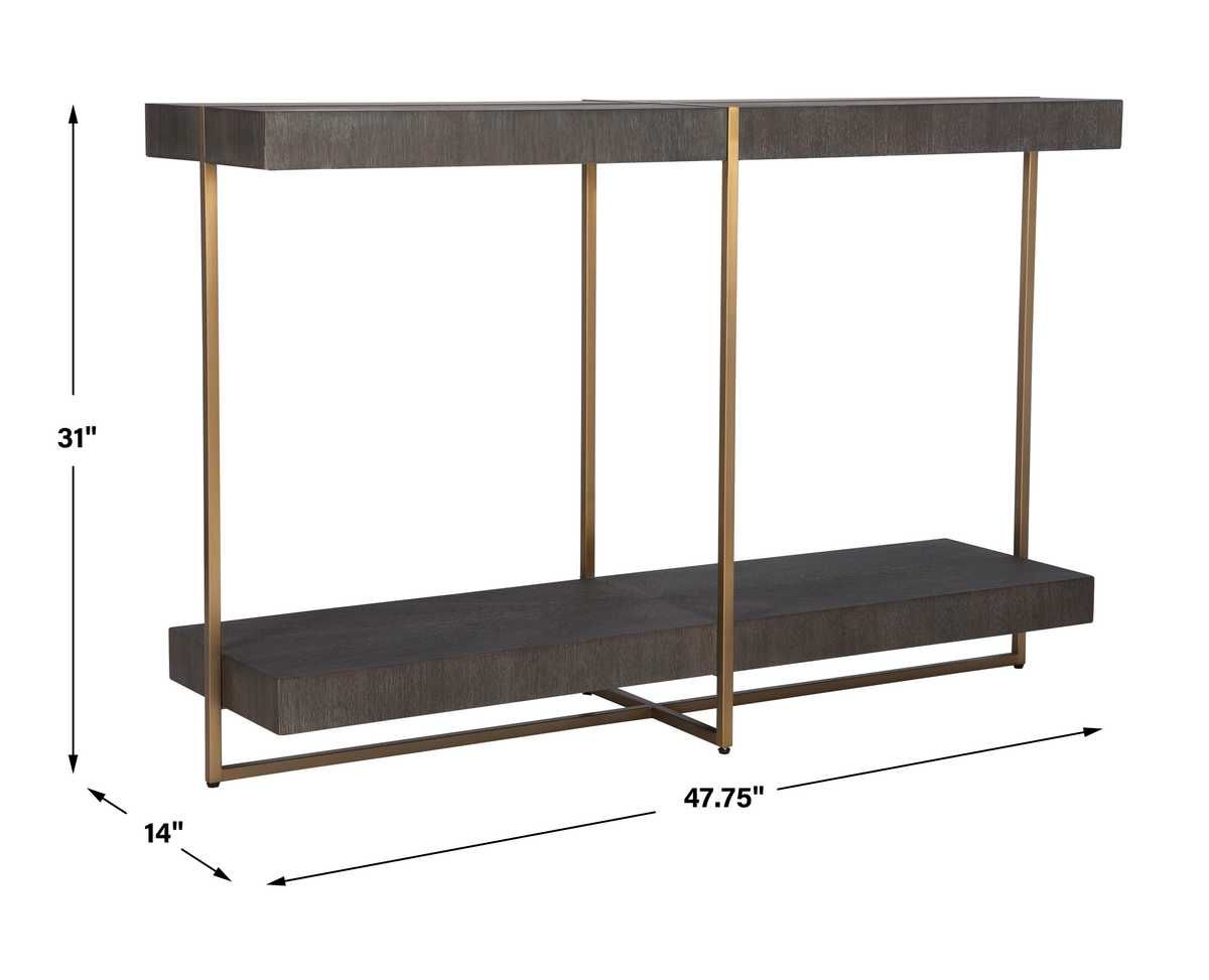 Taja Console Table - elegant console table for modern living room decor | Image 6 | InSTYLE Home & Rugs