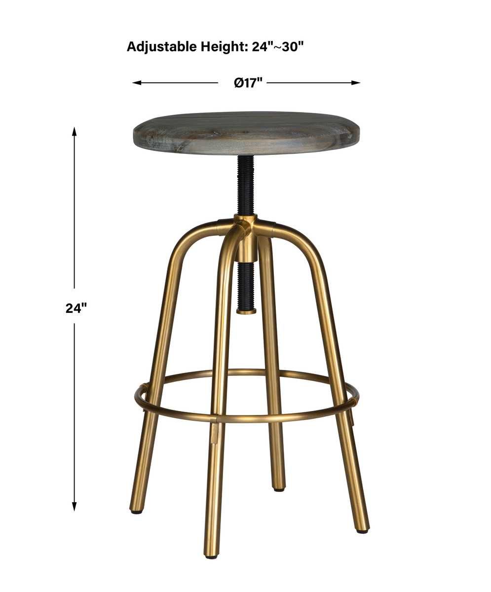 Revolve Counter Stool - perfect for modern counters | Image 8 | InSTYLE Home & Rugs
