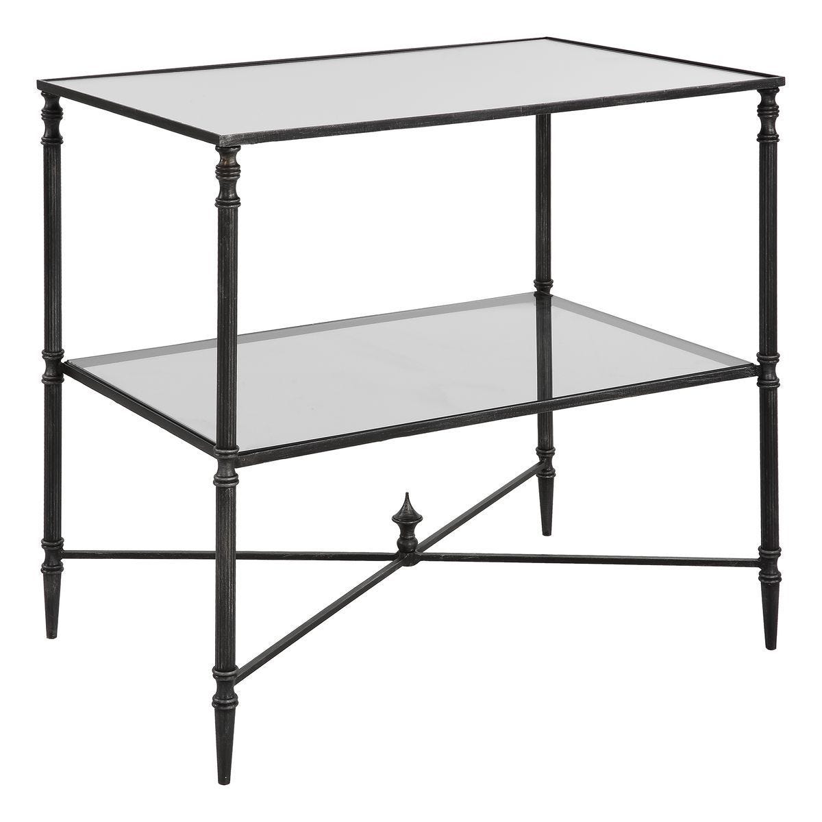Henzler Lamp Table, Steel - elegant lamp tables for a cozy and stylish ambiance | Image 4 | InSTYLE Home & Rugs
