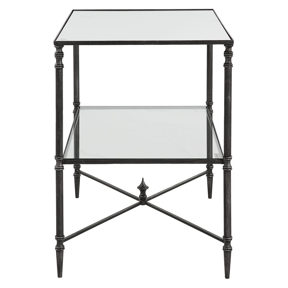 Henzler Lamp Table, Steel - elegant lamp tables for a cozy and stylish ambiance | Image 5 | InSTYLE Home & Rugs
