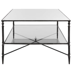 Henzler Coffee Table, Steel - stylish tables for living rooms | Image 4 | InSTYLE Home & Rugs