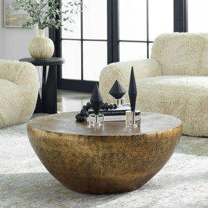 Gilded Dome Coffee Table - functional centerpieces for homes | Image 4 | InSTYLE Home & Rugs