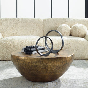 Gilded Dome Coffee Table - functional centerpieces for homes | Image 5 | InSTYLE Home & Rugs