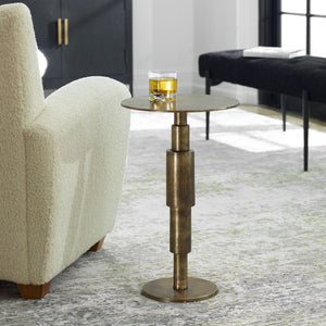 Descend Accent Table - functional accent table with unique design for any room | Image 1 | InSTYLE Home & Rugs