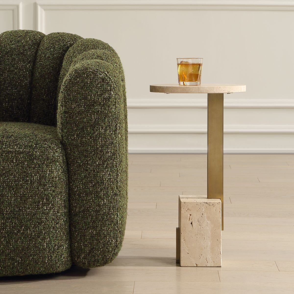 Feranno Accent Table - chic accent table for contemporary home interiors | Image 2 | InSTYLE Home & Rugs